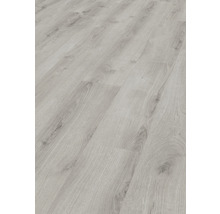 Helle Laminatboden-Fläche mit Holzstruktur.