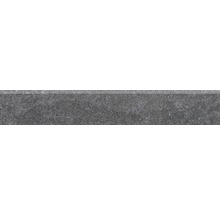 Sockel Udine schwarz unglasiert 9,5x60 cm