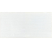Wandfliese Kerateam Matrix weiß glänzend 30x60 cm