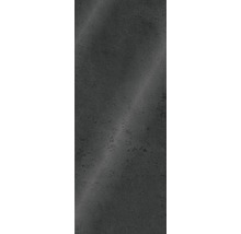 Dunkelgraue Wandfliese mit matter Oberfläche