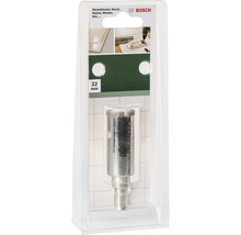 Bohrkrone mit 22 Millimeter Durchmesser in Verpackung