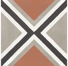 Dekorative Bodenfliese mit geometrischem Muster