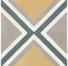 Dekorative Fliese mit geometrischem Muster