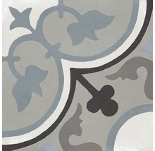 Dekorfliese mit floralem Muster