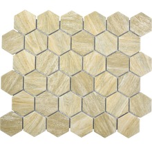 Produktbild: Keramikmosaik HX Curio HB Hexagon 32,5x28,1 cm Beige