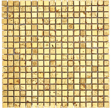 Natursteinmosaik XAM 47 30x30 cm Gold