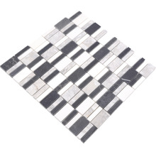 Mosaikmatte aus Naturstein für Wand- und Bodenbeläge