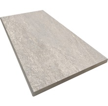 Beckenrandstein Rundform Aspen grigio 30x60 cm