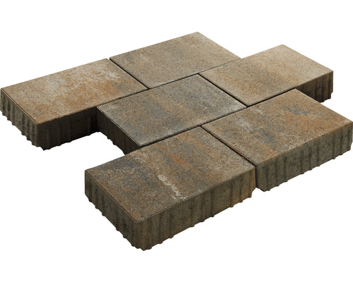 Verbundpflastersteine aus Beton