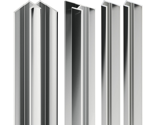 Verschiedene Aluminiumprofile im Detail