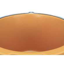 Eimer aus Kunststoff, Innenseite