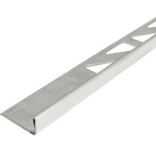 Produktbild: MIRAVA Winkelprofil Edelstahl gebürstet 300 cm x 10 mm