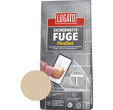Lugato Sicherheitsfuge Flexibel Fugenmörtel Sack mit Farbbeispiel