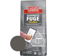 Produktbild: Lugato Fugenmörtel Sicherheitsfuge Flexibel anthrazit 1 kg