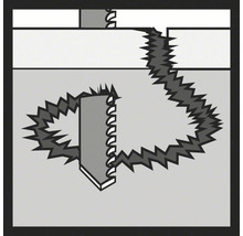 Symbolbild für Bohren ohne Ausrisse