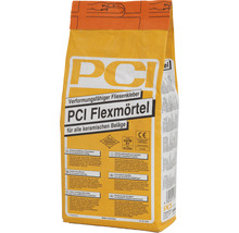 PCI Flexmörtel® verformungsfähiger Fliesenkleber für alle keramischen Beläge grau C2TE-S1 5 kg