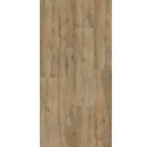 Verlegung von hellem Laminatboden im Holzdesign