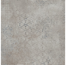 Dekorative Bodenfliese mit Vintage-Muster