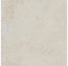 Beige Bodenfliese mit Muster