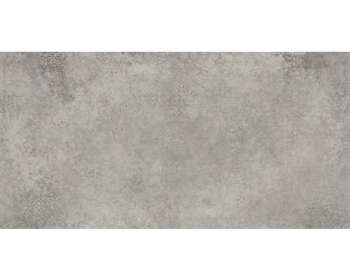 Wand- und Bodenfliese Alpha beat Grey 60x120x0,9cm