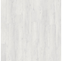 Heller Laminatboden mit Holzoptik.