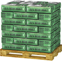 Palette mit Säcken Bodenausgleichsmasse