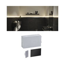 Vormontageelement zur Wandmontage mit Zubehör