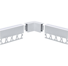 Fliesenprofil mit Eckverbinder