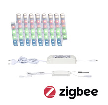 LED Streifen mit Netzteil und Zigbee Logo
