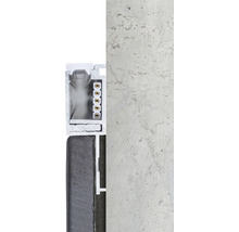 Detailansicht eines LED-Profils mit elektrischen Kontakten