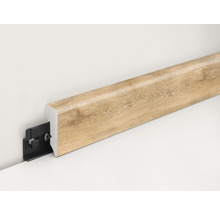 Sockelleiste mit Befestigungsclip für die einfache Montage