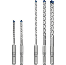 Mehrere Betonbohrer in verschiedenen Größen