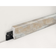 Sockelleiste mit Montageclip