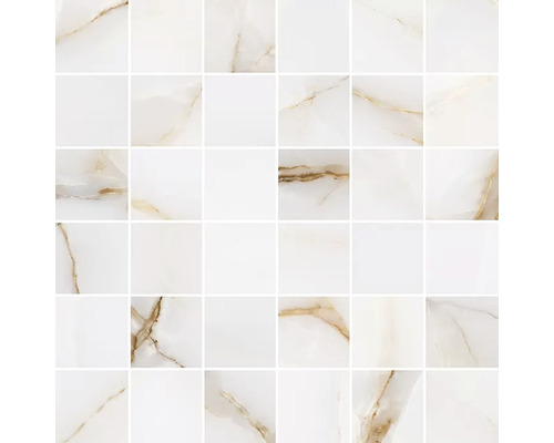Mosaikfliese aus Marmor