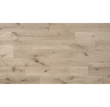 Verlegung von hellem Parkettboden