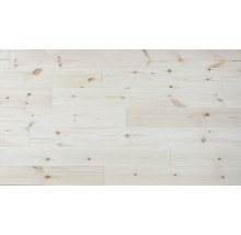 Paneele aus hellem Holz für Wand- und Deckenverkleidung