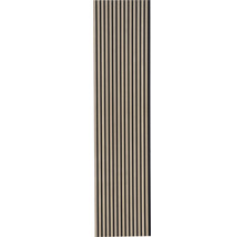 Holzpaneel mit Lamellenstruktur für Wandgestaltung