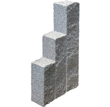 Dreistufiger Block aus Beton für den Gartenbau