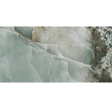 Produktbild: Wand- und Bodenfliese Lima turquoise 60x120cm glänzend rektifiziert