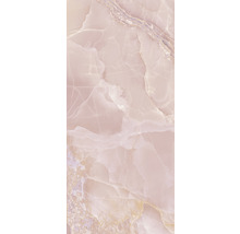 Wand- und Bodenfliese Lima rose 120x260cm glänzend rektifiziert