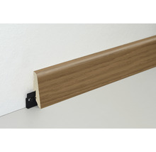 Sockelleiste aus Holz mit Montageclip