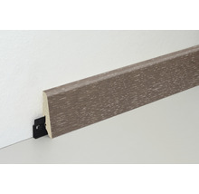 Sockelleiste mit Clip zur Wandmontage