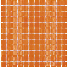 Produktbild: Glasmosaik VP25820PUR Quadrat ECO LISOS orange 25 PUR 31,6x31,6cm