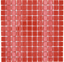 Produktbild: Glasmosaik VP25808PUR Quadrat ECO LISOS red 25 PUR 31,6x31,6cm