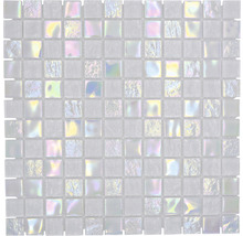 Produktbild: Glasmosaik CM S100 Quadrat Crystal mix Shell MYSTIC 25, 30,4x30,4cm