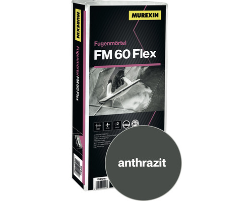 Fugenmörtel Murexin FM 60 Flex anthrazit 25 kg