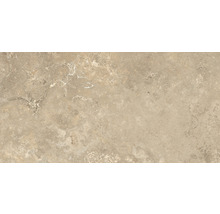 Produktbild: Wand- und Bodenfliese Crema Travertino 120x60x0,7cm, poliert