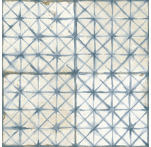 Wand- und Bodenfliese FS Temple blue 45x45 cm