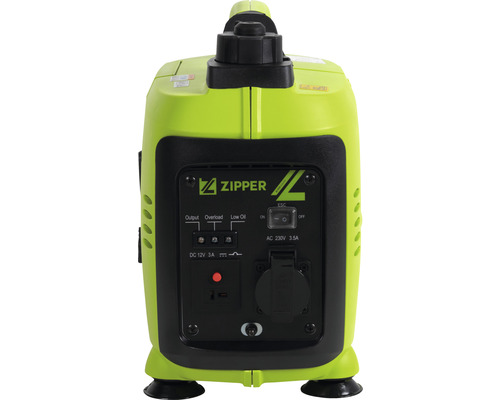 Zipper Stromerzeuger mit Schaltern und Steckdosen