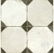 Muster aus quadratischen Bodenfliesen